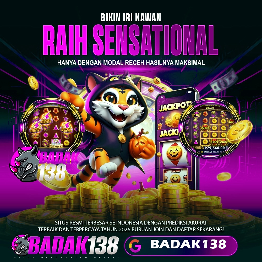 BADAK138: Situs Raja Judi Slot Online Gacor Link SLot88 Maxwin Resmi